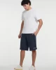 Guess jeans Gj Reg Embro Shorts Erkek Lacivert Şort M5GD49KCPR1-A71W