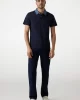 Guess Nolan Ss Polo Erkek Lacivert T-Shirt M5GP66J1314-G7V2