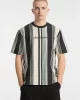 Guess Go Vertıcal Strıpe Tee Erkek Siyah T-Shirt M5GI59K8FQ4-S94B