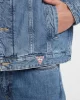 Guess jeans Gj Mens Oversıze Trucker Jacke Erkek Mavi Ceket M4YN38D5DO2-GAM1