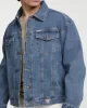 Guess jeans Gj Mens Oversıze Trucker Jacke Erkek Mavi Ceket M4YN38D5DO2-GAM1