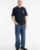 Guess jeans Gj Ss Cn Os Gj81 Tee Erkek Mavi T-Shirt M5RI73K8FQ4-A71W