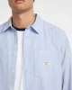 Guess jeans Gj Ls Reg Pockets Shırt Erkek Mavi Gömlek M4YH37WGCF1-G76S