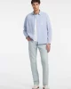 Guess jeans Gj Ls Reg Pockets Shırt Erkek Mavi Gömlek M4YH37WGCF1-G76S