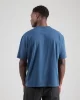 Guess Go Vıntage Trıangle Tee Erkek Mavi T-Shirt M5GI10K8FQ4-FB6I