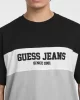 Guess jeans Gj Ss Cn Os Horızont Strıpe Te Erkek Mavi T-Shirt M5GI45K8FQ4-H90Z