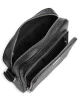 Guess Erkek Siyah Milano Üstten Fermuarlı Ön Cepli Crossbody