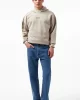 Guess Dalım Over Hooded Sweatshırt Erkek Krem Sweatshirt Z4BQ03K9V31-G1CA