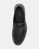 Guess Osaka Erkek Siyah Loafer FMJOSALEA14-BLACK