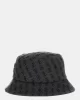 Guess Erkek Gri Amsterdam 4G Logolu Yağmur Şapkası