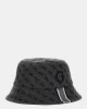 Guess Erkek Gri Amsterdam 4G Logolu Yağmur Şapkası