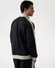 Guess Erkek Siyah Castore Fermuarlı Eşofman Üstü