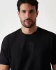 Guess Castore Cn T-Shırt Erkek Siyah T-Shirt Z5GI13I3Z14-JBLK