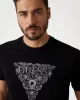 Guess Ss Cn Flower Embro Tee Erkek Siyah T-Shirt M5GI16K8FQ4-JBLK