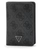 Guess Madrıd Flat Card Holder W Flap Erkek Siyah Cüzdan SMMALLLEA21-BLA