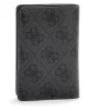 Guess Madrıd Flat Card Holder W Flap Erkek Siyah Cüzdan SMMALLLEA21-BLA