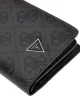 Guess Madrıd Flat Card Holder W Flap Erkek Siyah Cüzdan SMMALLLEA21-BLA