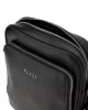 Guess Erkek Siyah Milano Üstten Fermuarlı Ön Cepli Crossbody