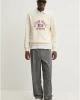 Guess jeans Gj Cn Reg Gj Authentıc Sweat Erkek Ekru Sweatshirt M4BQ06K9V31-G053