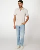 Guess Ss Tech Stretch Polo Erkek Krem T-Shirt M4YP35KCBM0-G1I6