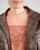 Guess Ss Cn Flower Embro Tee Erkek Turuncu T-Shirt M5GI16K8FQ4-G3I1