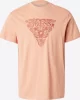 Guess Ss Cn Flower Embro Tee Erkek Turuncu T-Shirt M5GI16K8FQ4-G3I1