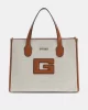 Guess G Status 2 Compartment Tote Kadın Çok Renkli El Çantası HWWG9198220-NTC