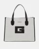 Guess G Status 2 Compartment Tote Kadın Siyah El Çantası HWWG9198220-NTB