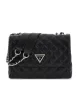 Guess Gıully 2 Cmprtmnt Cnvrtble Flp Kadın Siyah Çapraz Çanta HWQG8748200-BLA
