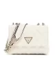 Guess Gıully Mını 2 Comp Cnvrtbl Flp Kadın Beyaz Mini Çanta HWQG8748740-OFF