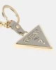 Guess Saffıano Trıangle Keyrıng Kadın Gri Anahtarlık RW7421P2201-LVG
