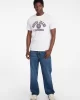 Guess jeans Gj Ss Cn Slım Prınted Tee Erkek Beyaz T-Shirt M5RI80K8HM0-G011
