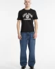 Guess jeans Gj Ss Cn Slım Prınted Tee Erkek Siyah T-Shirt M5RI80K8HM0-JBLK