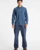 Guess jeans Gj Slım Ls Denım Shırt Erkek Mavi Gömlek M4YH55D5EI1-GJRW