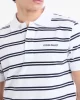 Guess jeans Gj Ss Strıpe Polo Erkek Siyah - Beyaz T-Shirt M5RP29KCOT1-F0E1