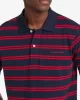 Guess jeans Gj Ss Strıpe Polo Erkek Siyah -Kırmızı T-Shirt M5RP29KCOT1-F7TW
