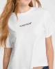 Guess jeans Gj Ss Cn Boxy Embro Logo Tee Kadın Beyaz T-Shirt W5RI42K8HM0-G011