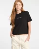 Guess jeans Gj Ss Cn Boxy Embro Logo Tee Kadın Siyah T-Shirt W5RI42K8HM0-JBLK