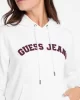 Guess jeans Gj Reg Hoodıe College Sweatsh Kadın Beyaz Sweatshirt W5RQ17K68I4-G011
