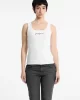 Guess jeans Gj Tank Top Slım Rıb Embro Kadın Beyaz T-Shirt W5RP48KA0H1-G011