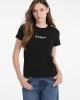 Guess jeans Gj Ss Cn Reg 3D Embr Guess Tee Kadın Siyah T-Shirt W5RI54J1314-JBLK