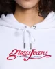 Guess jeans Gj Hood Reg La Calı Emb Sweat Kadın Beyaz Sweatshirt W4YQ12KC811-G011