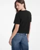 Guess jeans Gj Ss Cn Boxy Collegıate Tee Kadın Siyah T-Shirt W5RI41K8HM0-JBLK
