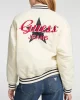 Guess jeans Gj Bomber Jkt Wıth Embroıdery Kadın Bej Ceket W5RL43WHAA2-G053