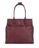Guess Jesco Shopper Tote Kadın Bordo El Çantası TWQ83899190-CLA