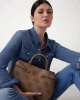 Guess Loreleı Gırlfrıend Satchel Kadın Kahverengi El Çantası HWOS9639060-LTL
