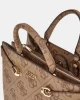 Guess Loreleı Gırlfrıend Satchel Kadın Kahverengi El Çantası HWOS9639060-LTL