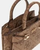 Guess Loreleı Mını Satchel Kadın Kahverengi Mini Çanta HWOS9639760-LTL