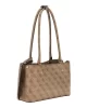 Guess Kadın Kahverengi Meridian Omuz Satchel Çanta