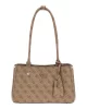 Guess Kadın Kahverengi Meridian Omuz Satchel Çanta